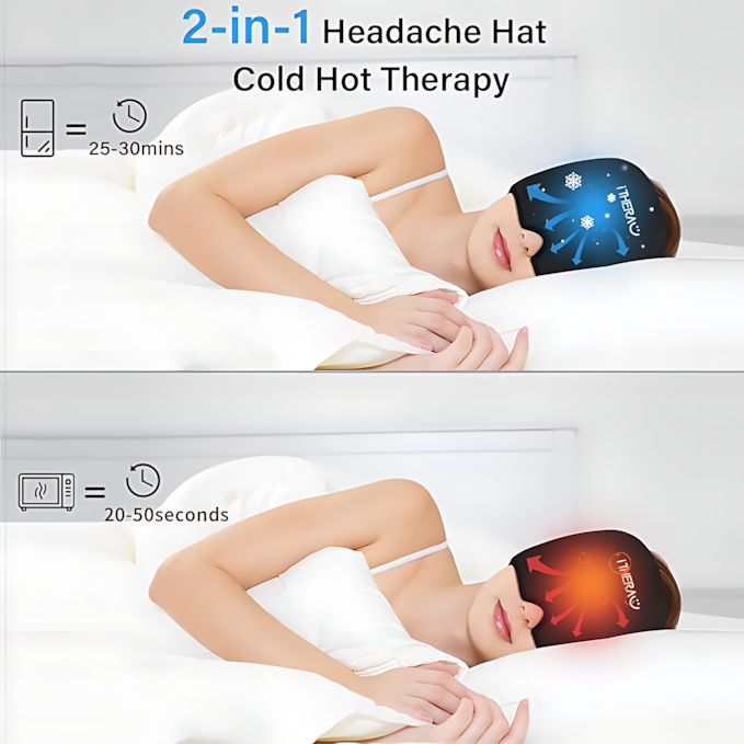 Gorra de Gel Anti Migrañas