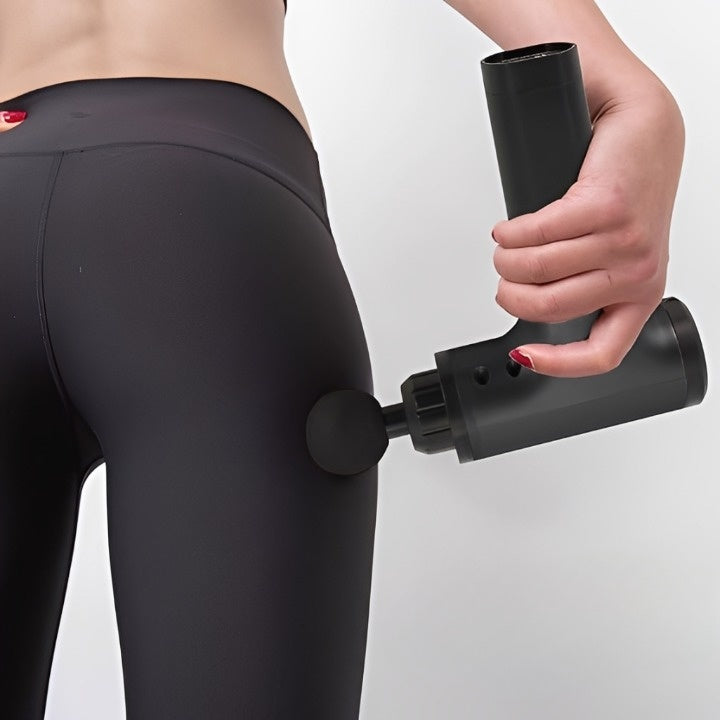 Pistola Masajeadora Hy-impact® - Portátil y Recargable