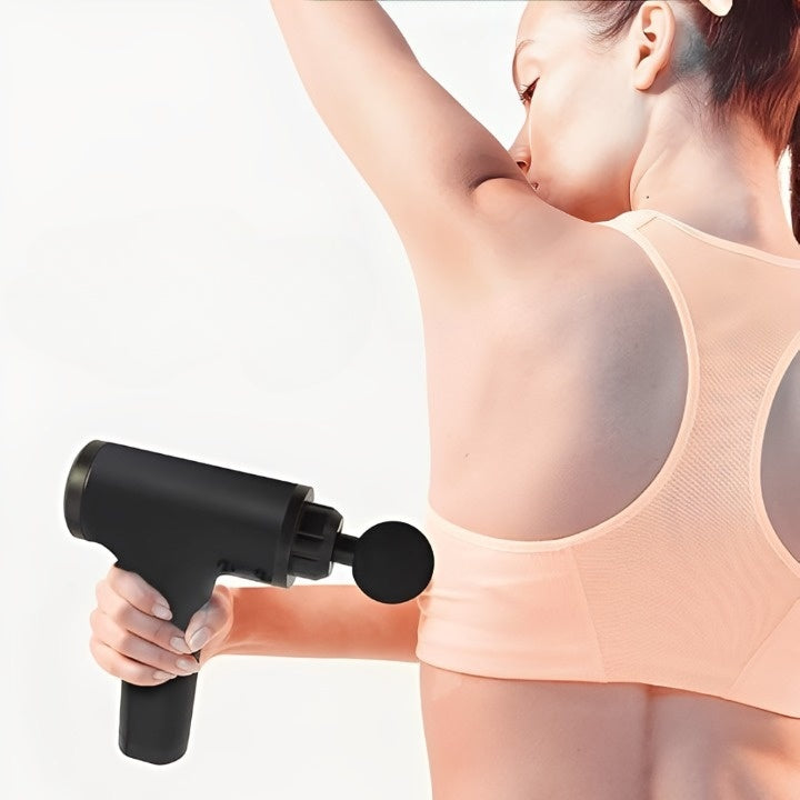 Pistola Masajeadora Hy-impact® - Portátil y Recargable