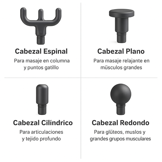 Pistola Masajeadora Hy-impact®  - Portátil y Recargable