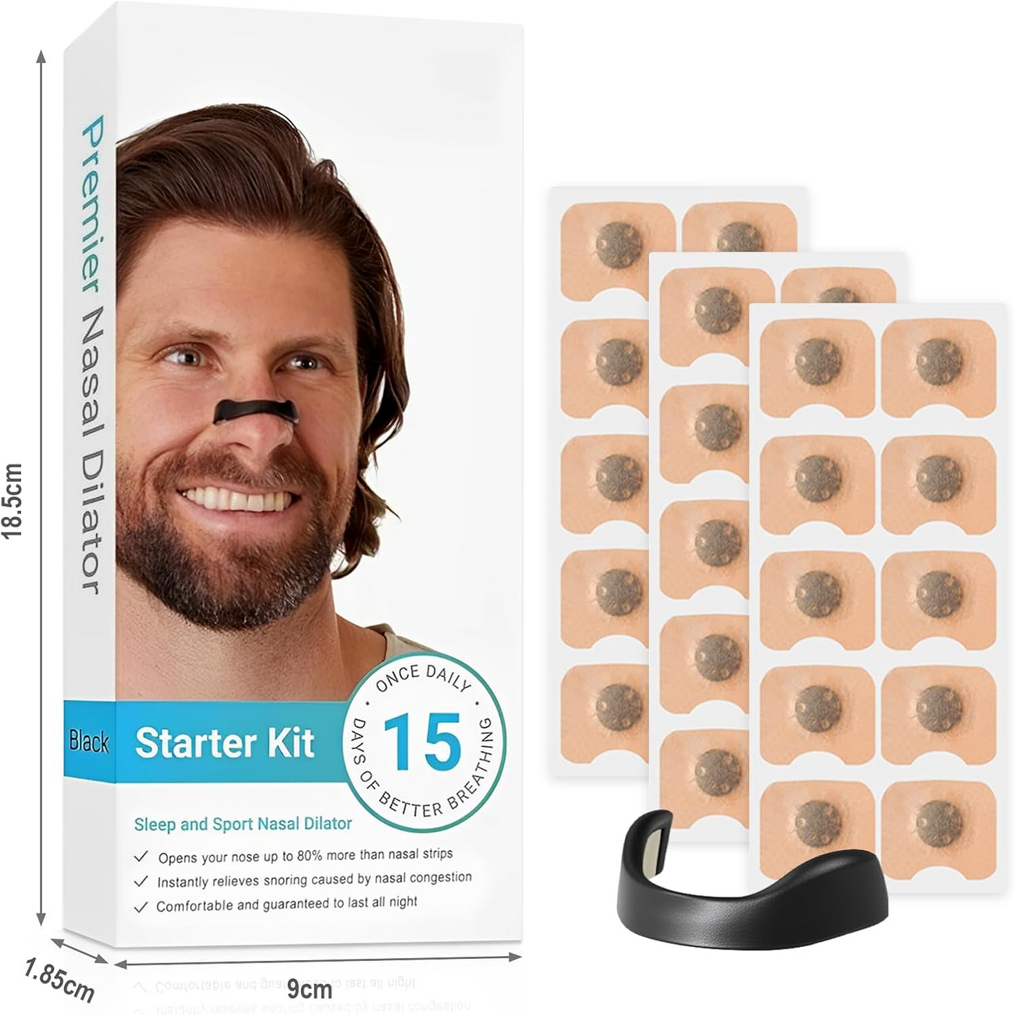 Tiras Nasales - Premier Nasal Dilator